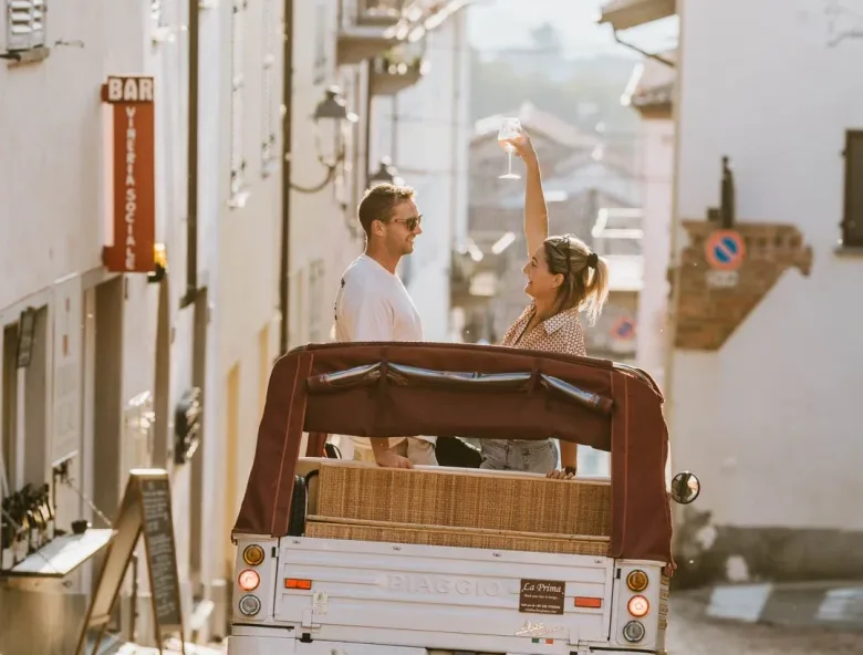 A YourTuk vehicle on a private experience in Sintra